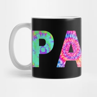 papa tie dye Mug